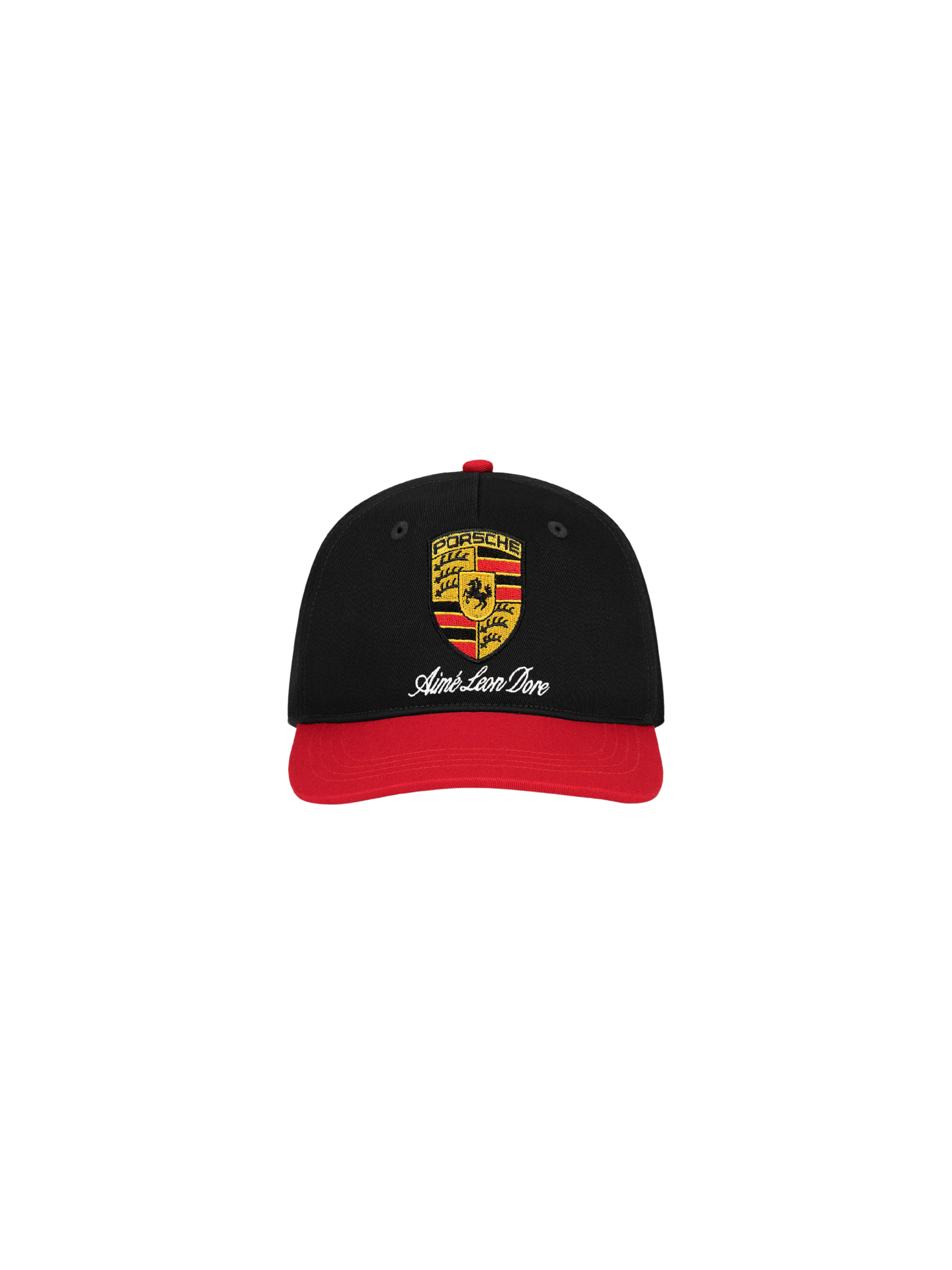 Porsche Colorblock Logo Hat "Jet Black Multi"